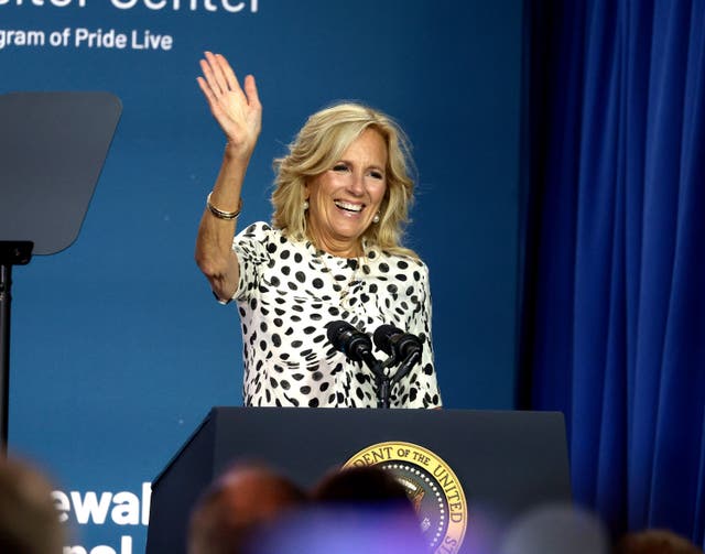 <p>First Lady Jill Biden is the cover star of the August 2024 issue of ‘Vogue’ </p>