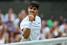 Carlos Alcaraz’s first step shows he’s ready for tennis immortality at Wimbledon