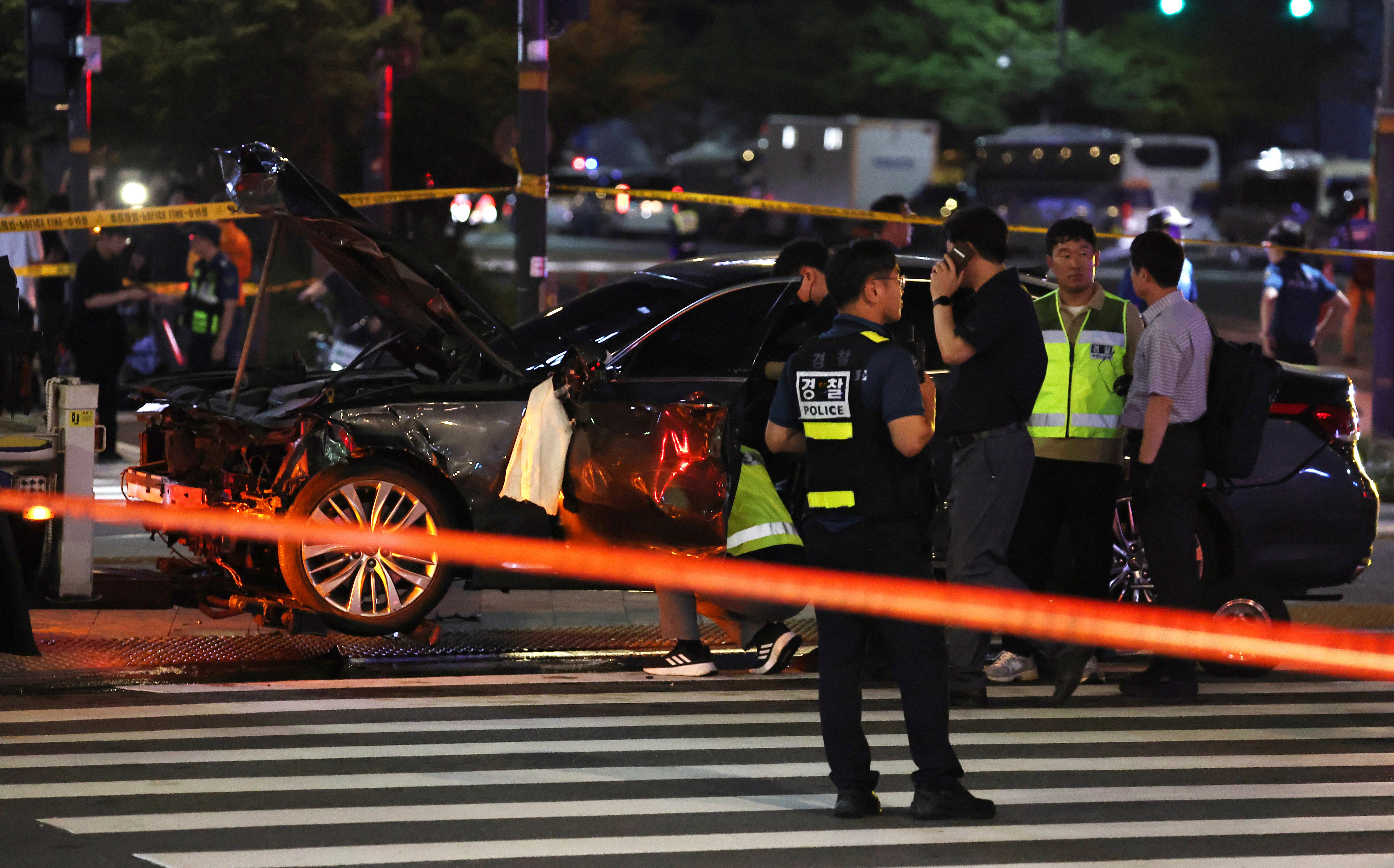 South Korea Car Accident