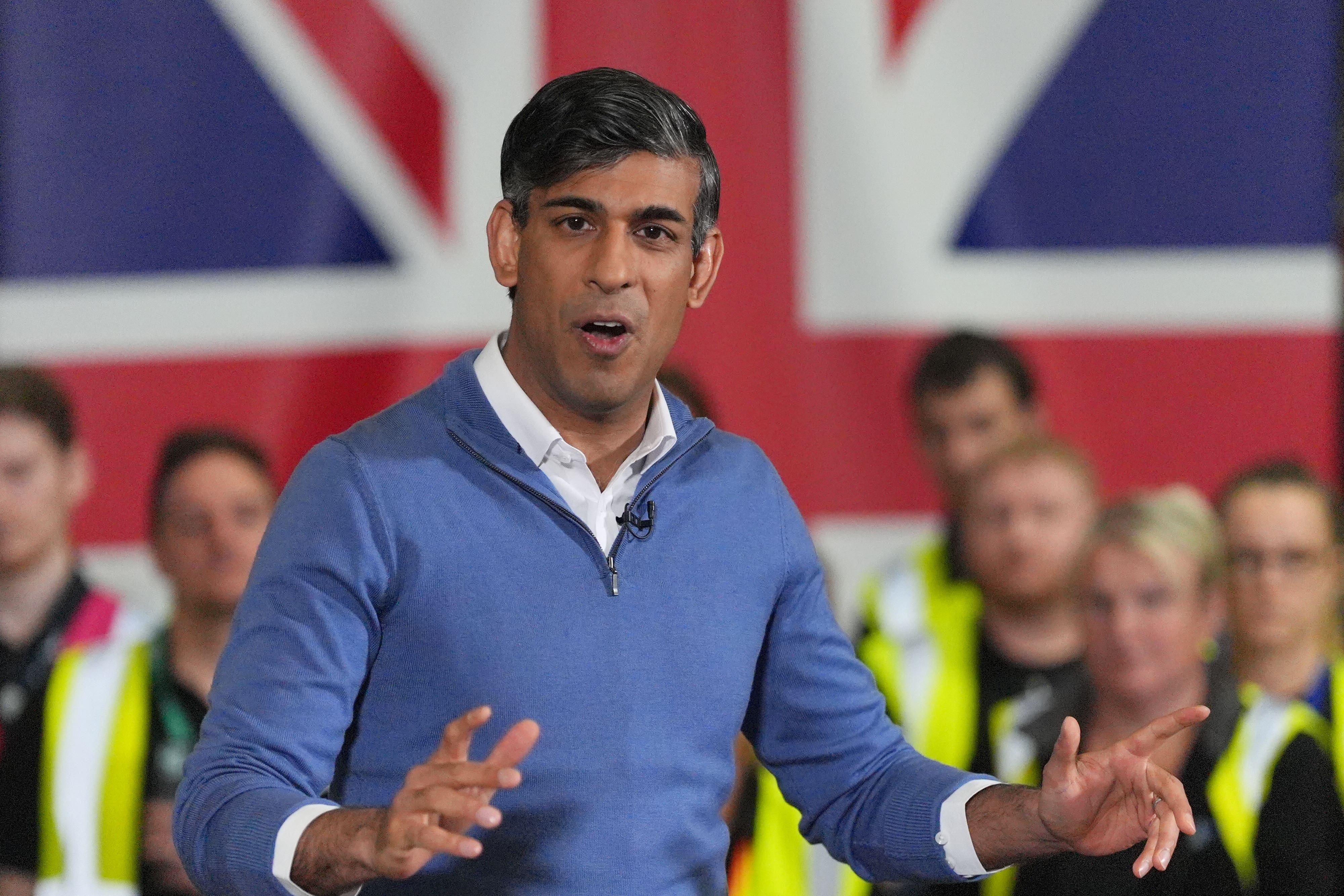 conservative, prime minister, polls, labour, voters, general election, tories, rishi sunak, sunak in last-ditch attempt to rally conservative voters with threat of a labour ‘supermajority’