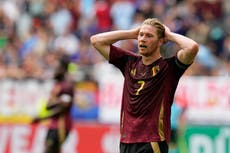 If this is Kevin De Bruyne’s last stand, Belgium have wasted it at Euro 2024