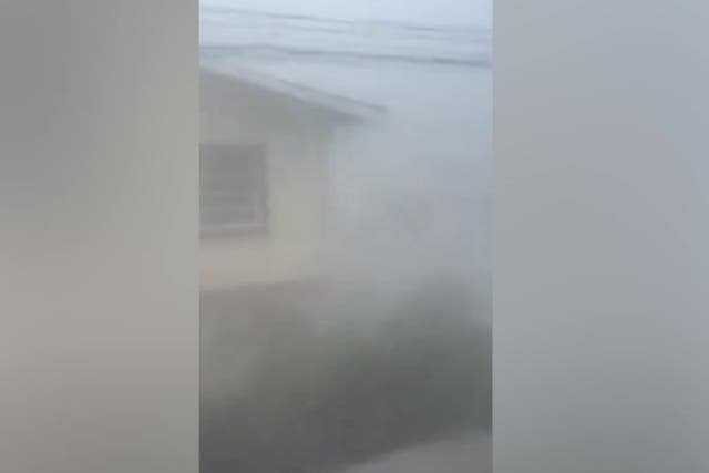 <p>Hurricane Beryl makes landfall in Caribbean as category 4 storm.</p>