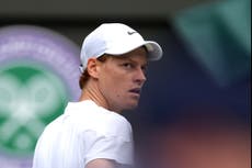 Wimbledon favourite Jannik Sinner passes first-round test to set up intriguing clash