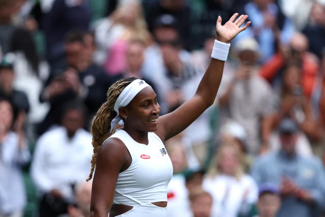 <p>Coco Gauff lost in the first round of Wimbledon 12 months ago but is a different player a year on </p>