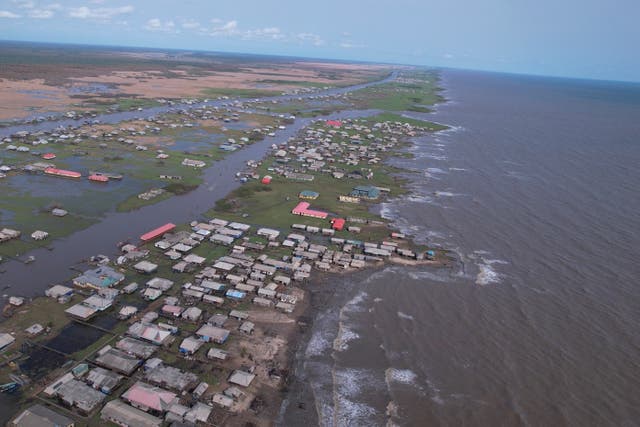 NIGERIA-EROSIÓN COSTERA