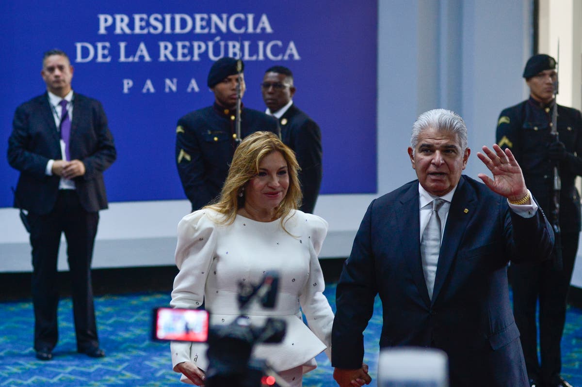 José Raúl Mulino is sworn in as Panama's new president | The Independent