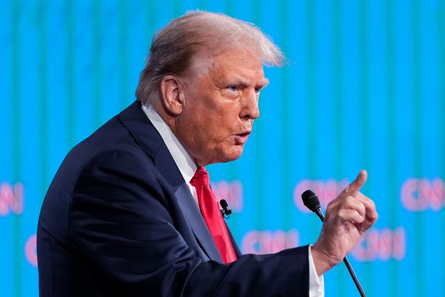 <p>Donald Trump slammed Joe Biden’s ABC interview and called him out for an unmoderated election in the space of 45 minutes </p>