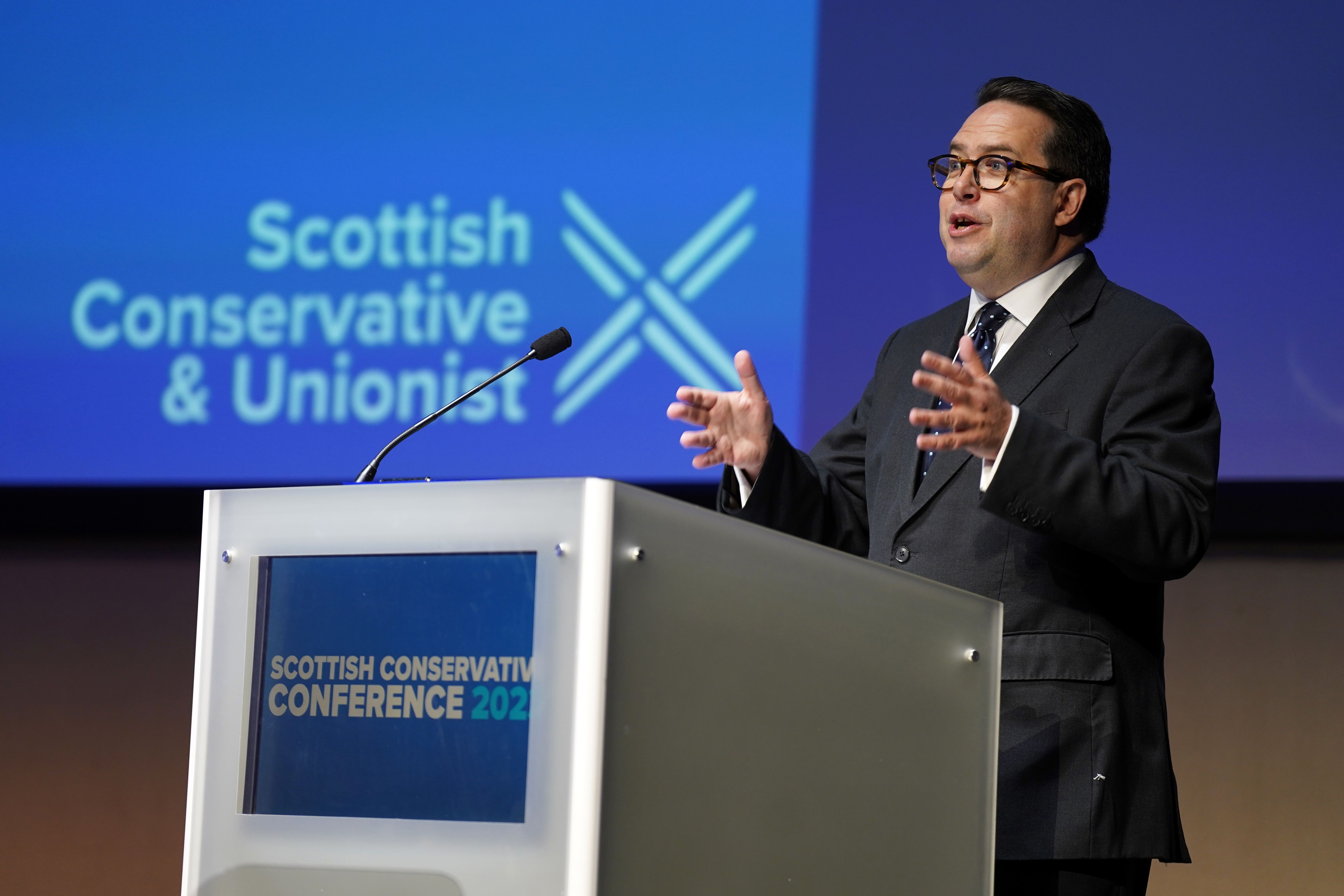 Scottish Conservative chair Craig Hoy has said Thursday’s election could be the ‘season finale’ to the independence debate (Andrew Milligan/PA).