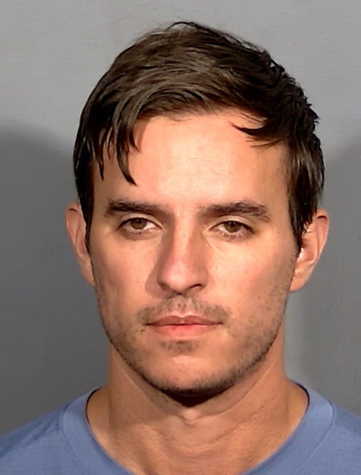 Jason Kendall, 35, is accused of strangling, assaulting and killing a prostitute inside a Las Vegas casino hotel room last month
