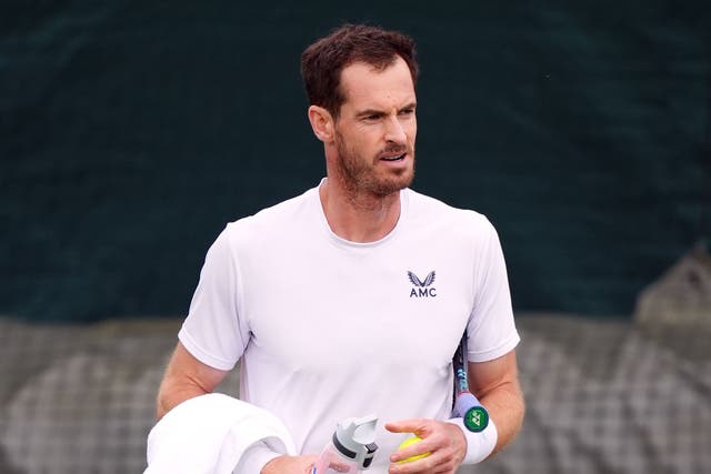 Andy Murray has decided to play at Wimbledon (John Walton/PA)