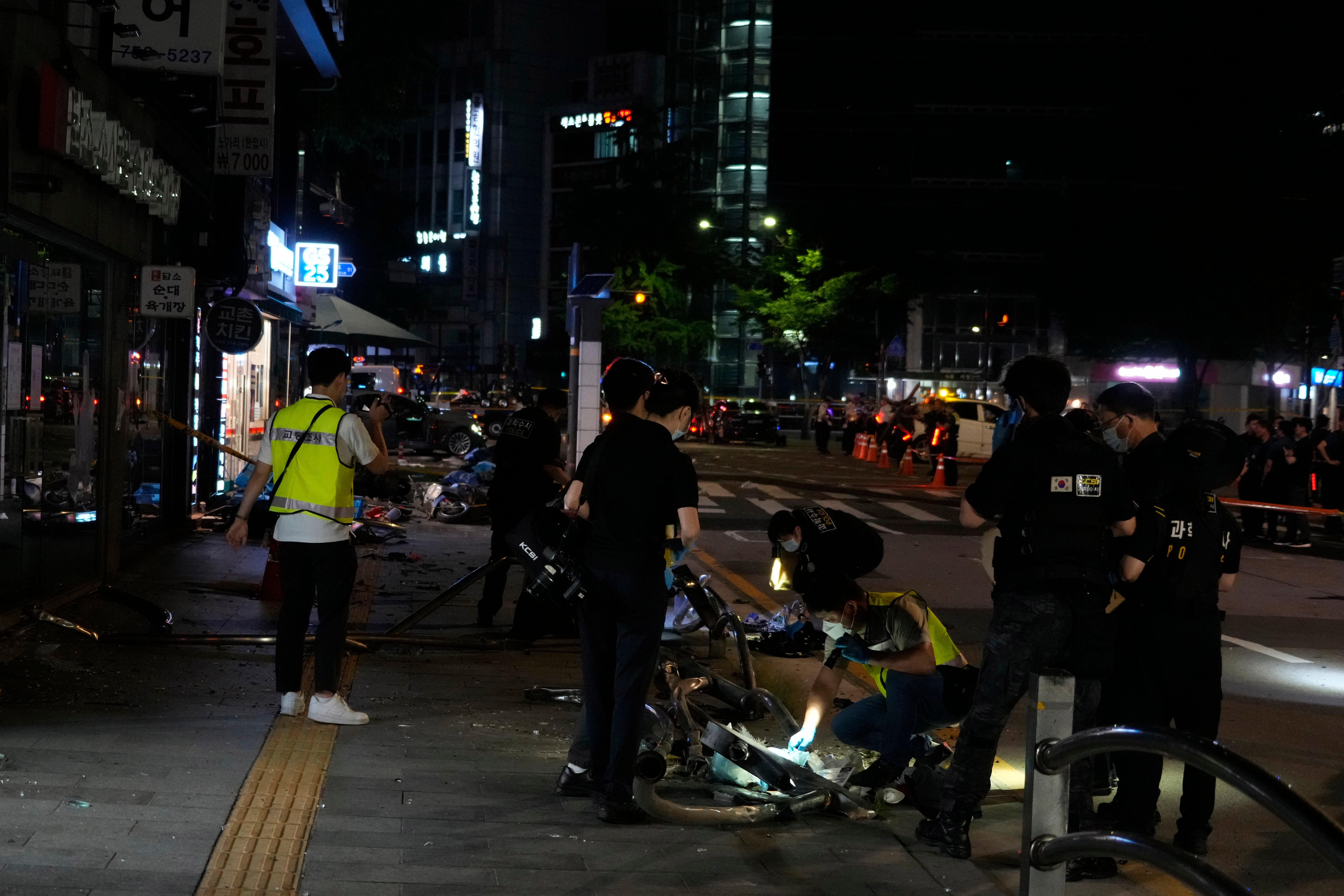 South Korea Car Accident