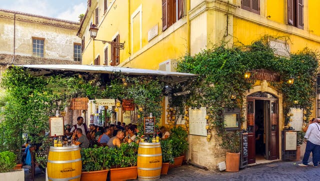 <p>The Trastevere district of Rome offers a vast number of culinary delights </p>