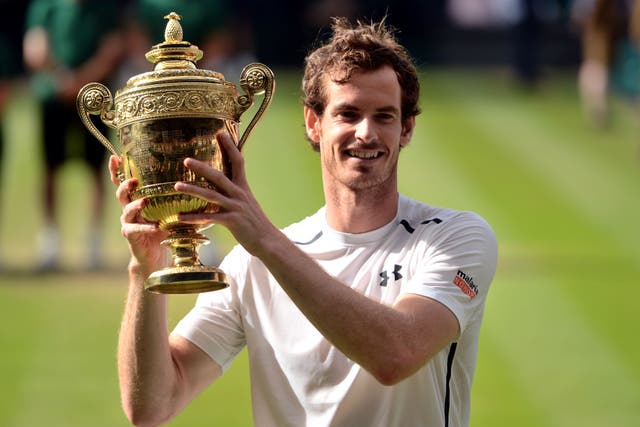 Andy Murray won the Wimbledon championship twice (Anthony Devlin/PA)