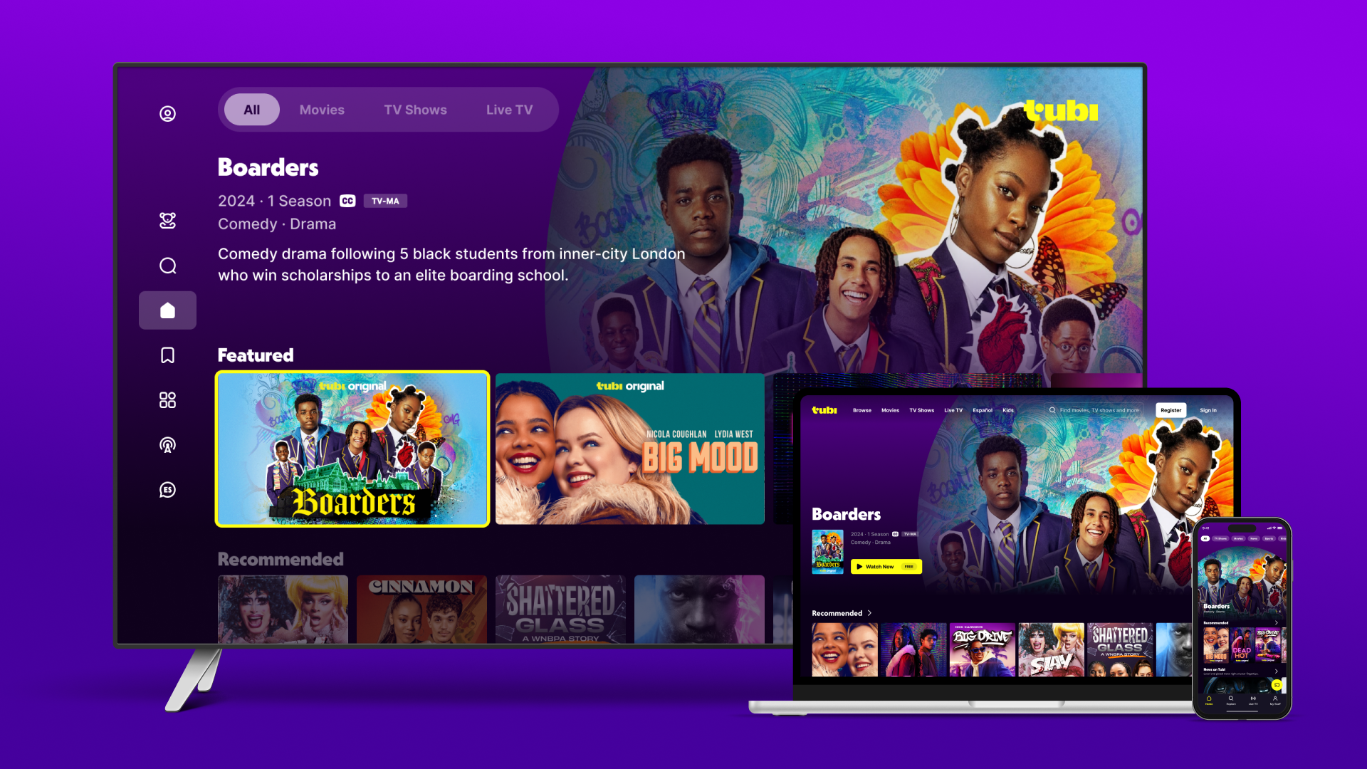 America’s most watched free streaming service Tubi is now available in the UK