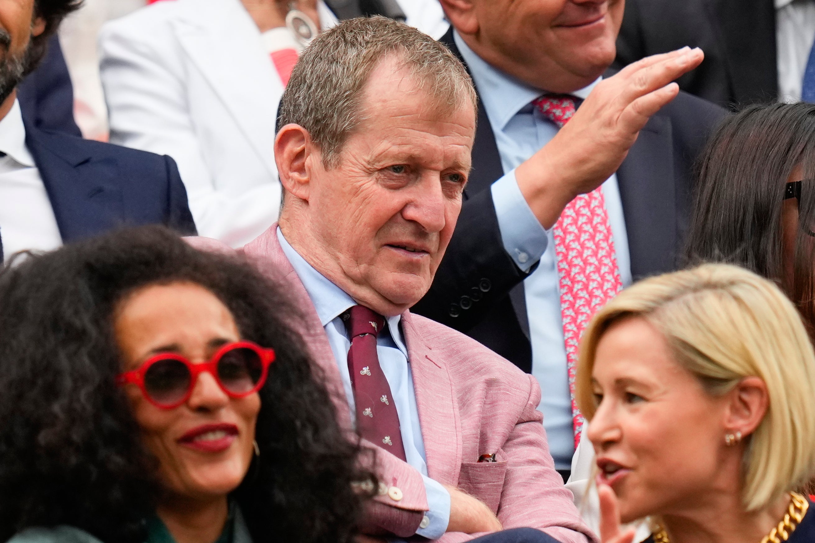 Former Labour politician turned podcast host Alastair Campbell