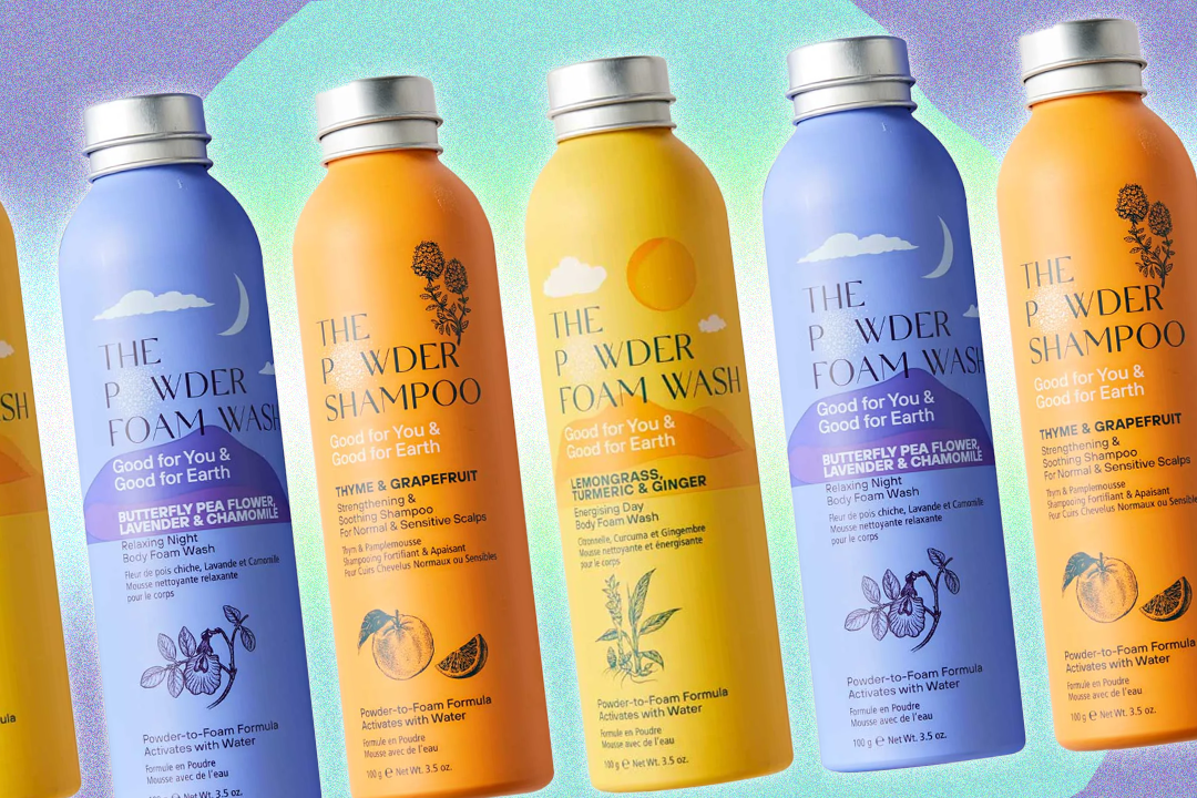 We tried the sustainable shower routine bundle which includes shampoo and body wash