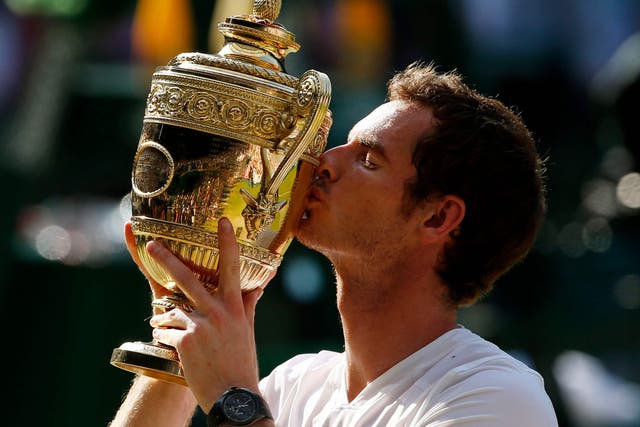 Andy Murray won Wimbledon for the first time in 2013 (Jonathan Brady/PA)