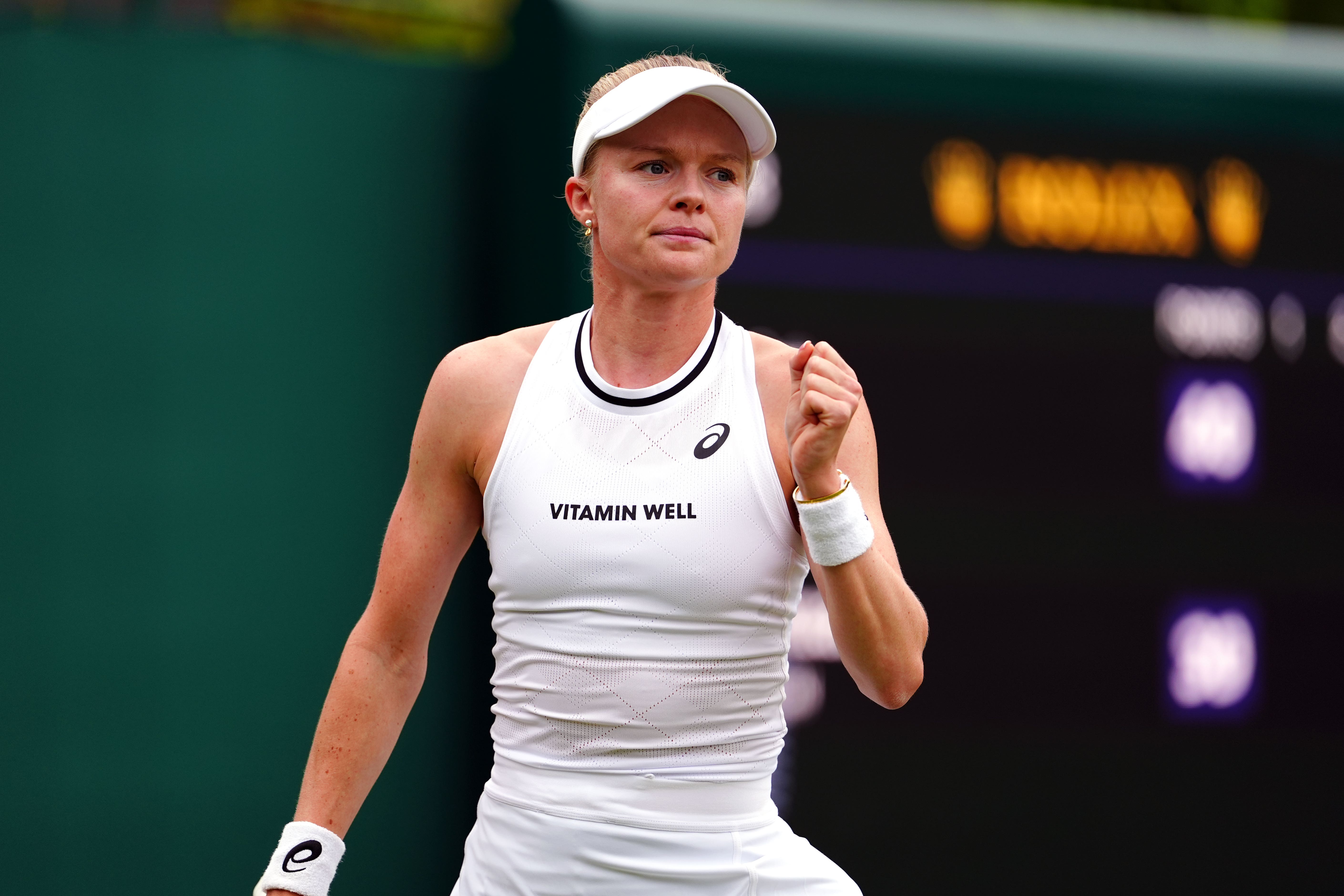 Harriet Dart will face Boulter in the second round on Thursday