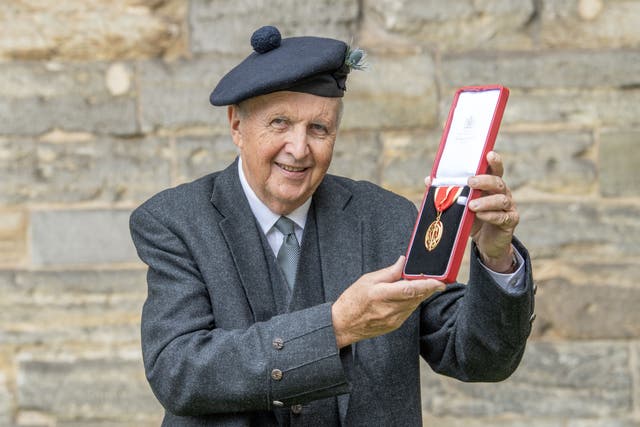 Write Sir Alexander McCall Smith has been knighted by the King (Lesley Martin/PA