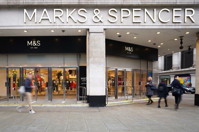 Bosses at Marks & Spencer have said they will not ‘leave city centres’ amid criticism from shareholders over moving some stores to out-of-town developments (James Manning/PA)