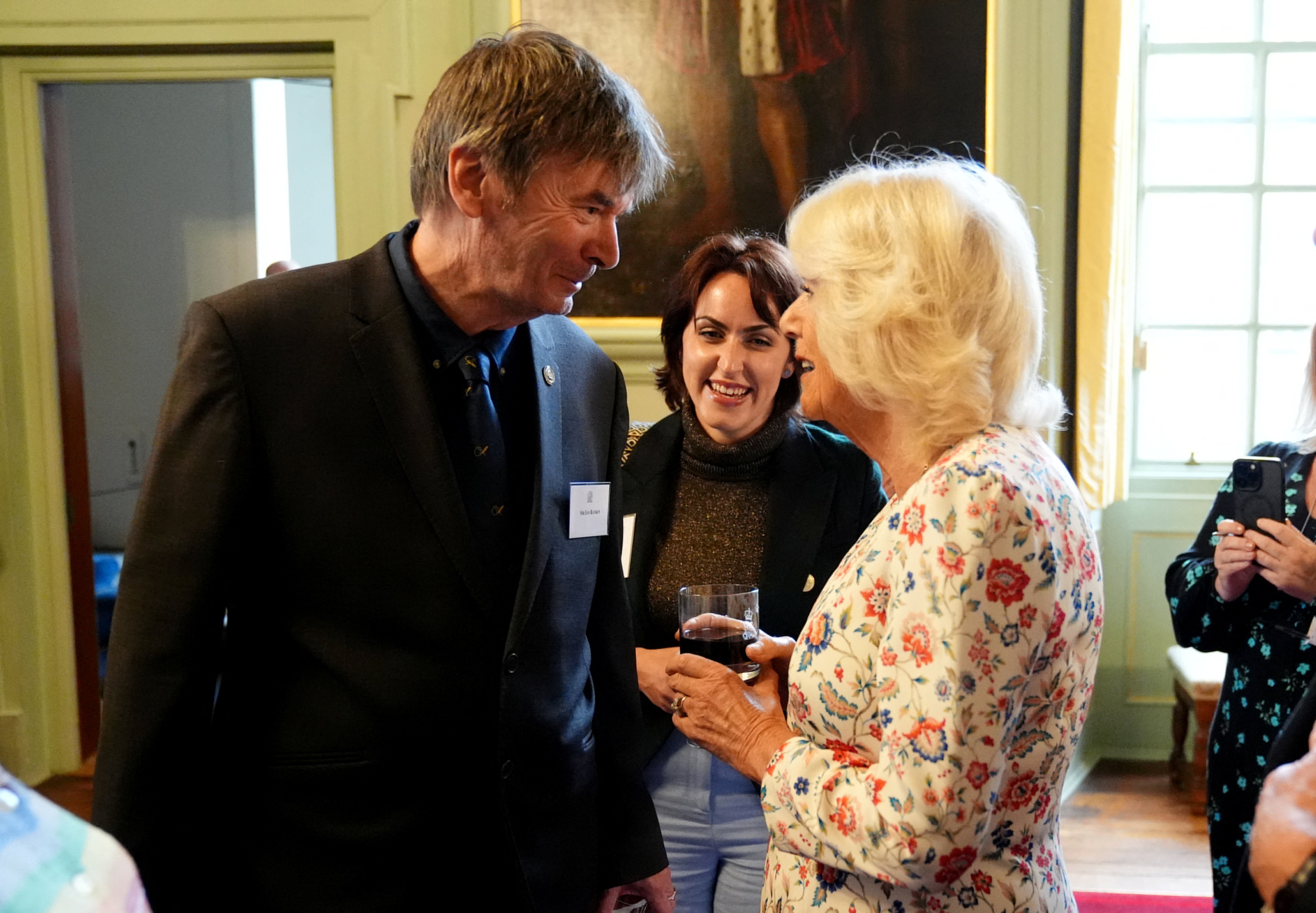 Ian Rankin was full of praise for the Queen Consort after yesterday’s event.