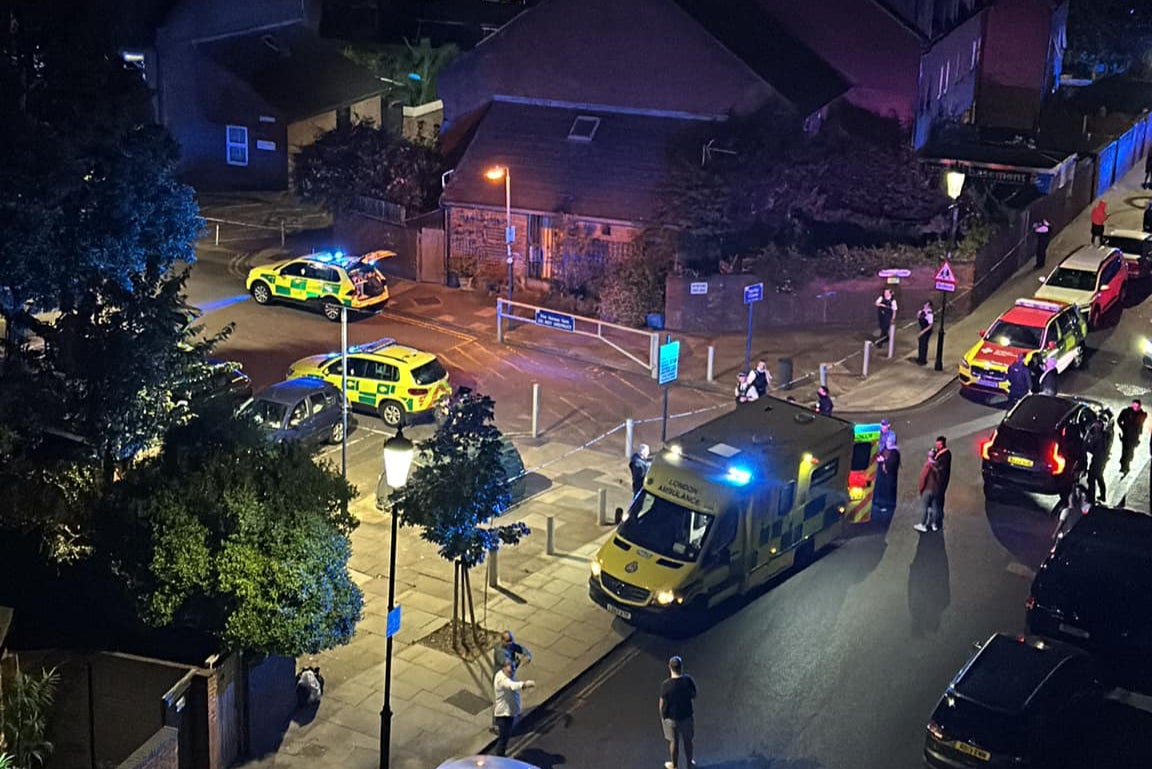 Two teenagers were shot in Verity Close, Ladbroke Grove, at about 11.40pm on Monday