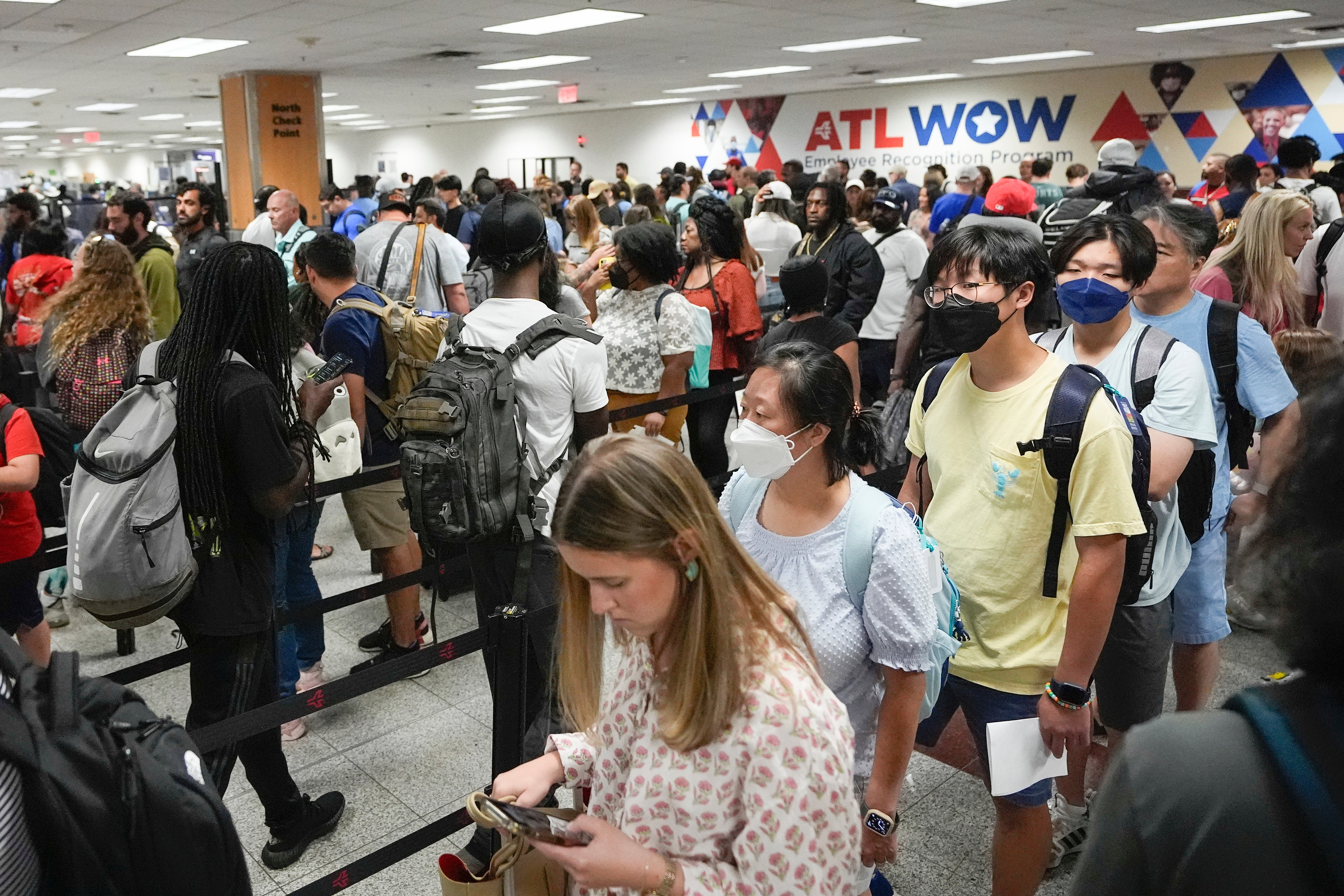 More than 32 million people are expected to pass through the nation’s airports during the July 4 holiday season