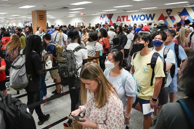 <p>More than 32 million people are expected to pass through the nation’s airports during the July 4 holiday season </p>