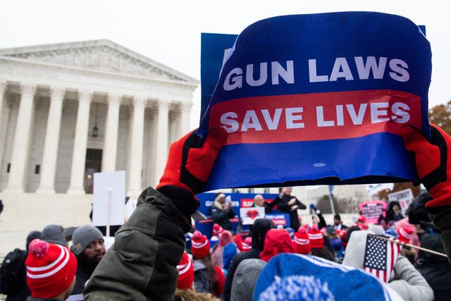 <p>The Supreme Court asked lower courts to review decisions based on their ruling in a case about domestic abusers owning guns </p>