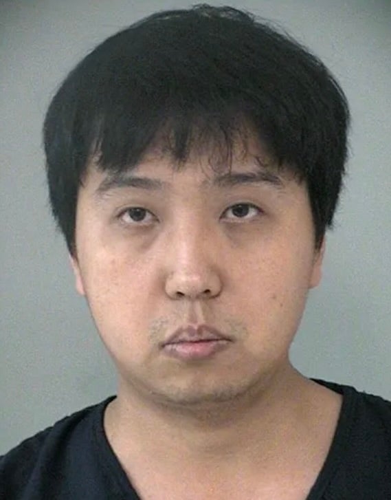 Pengfei Ji was arrested on animal cruelty charges after killing his wife’s Teacup Pomeranian during a fight, police said