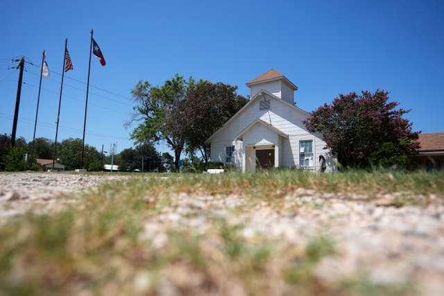 Church Shooting-Texas Demolition