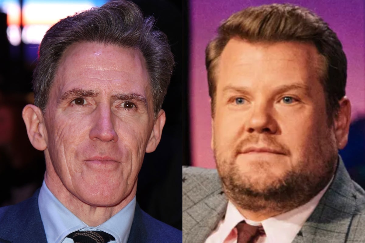 Rob Brydon defends James Corden and calls for people to &lsquo;give the guy a break&rsquo;