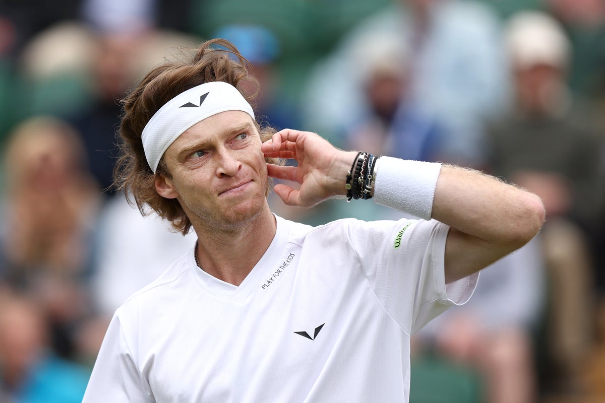 Andrey Rublev explains furious reaction after hitting himself with ...