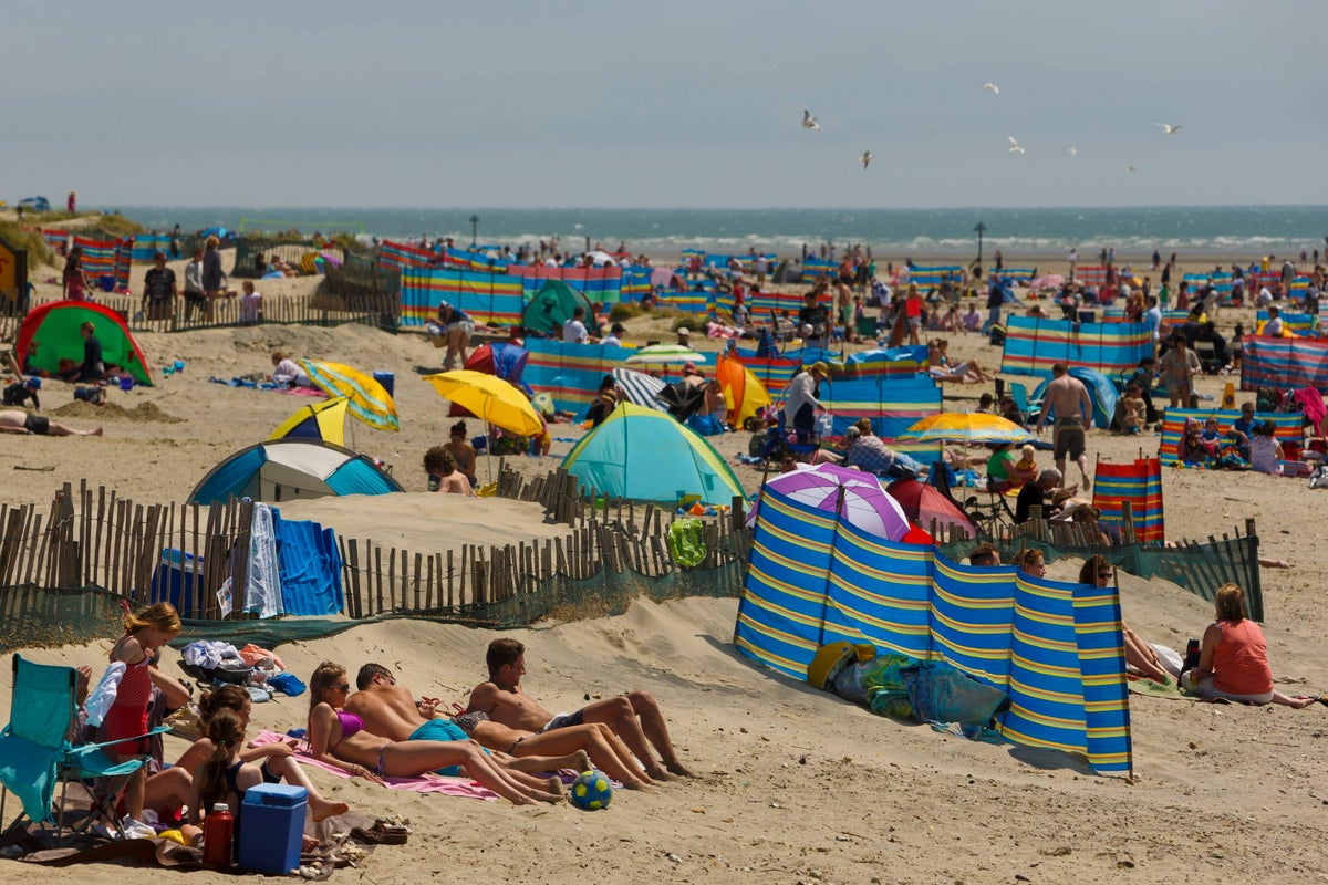 Teenager ‘lucky’ to be alive after friends bury him in sand on UK beach