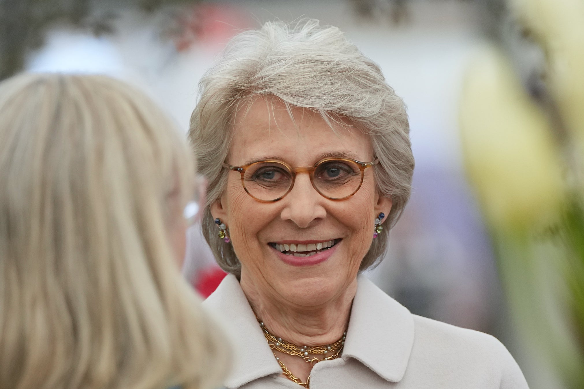 The Duchess of Gloucester is known for being an avid tennis spectator
