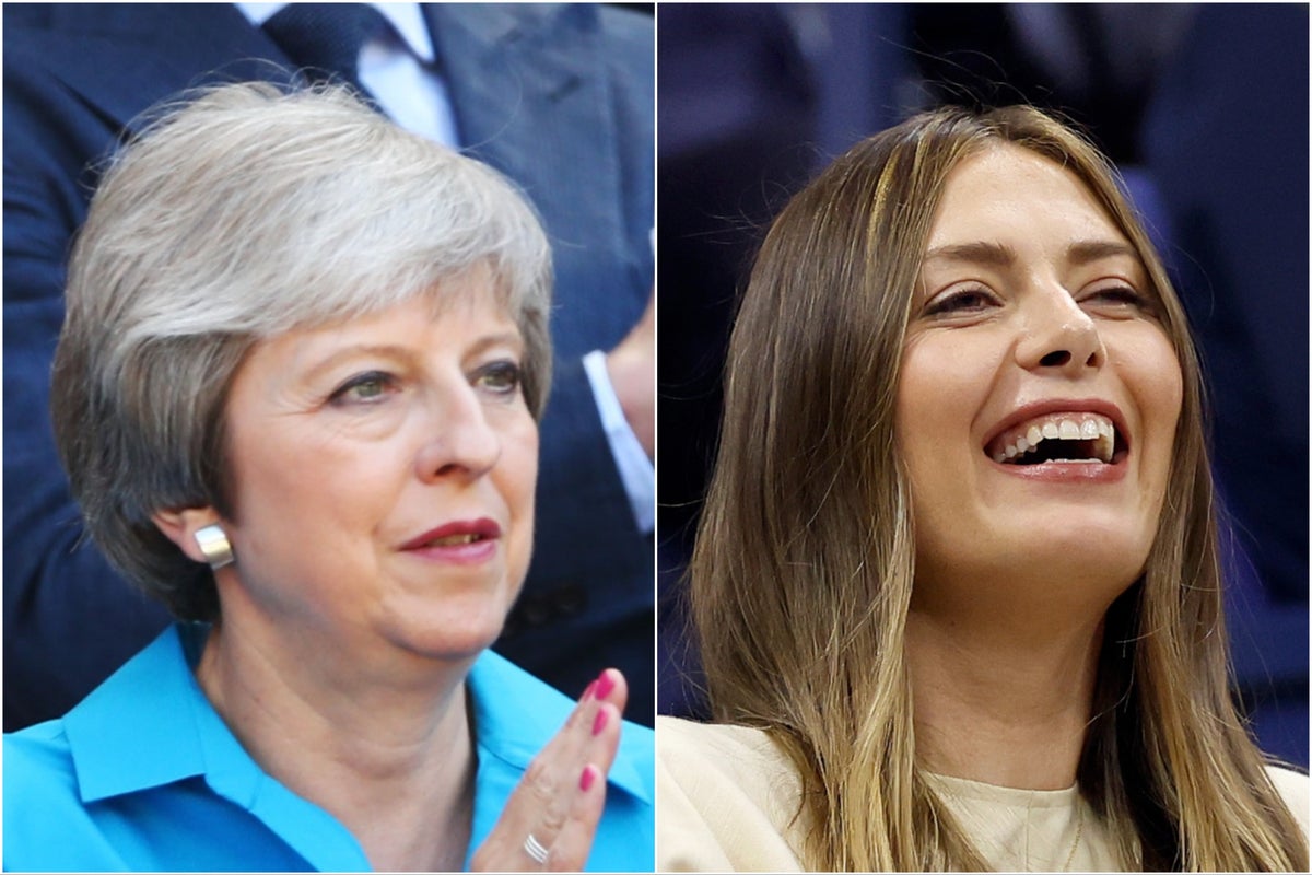 From Theresa May to Maria Sharapova: Who’s who in the Royal Box on Wimbledon day three? 