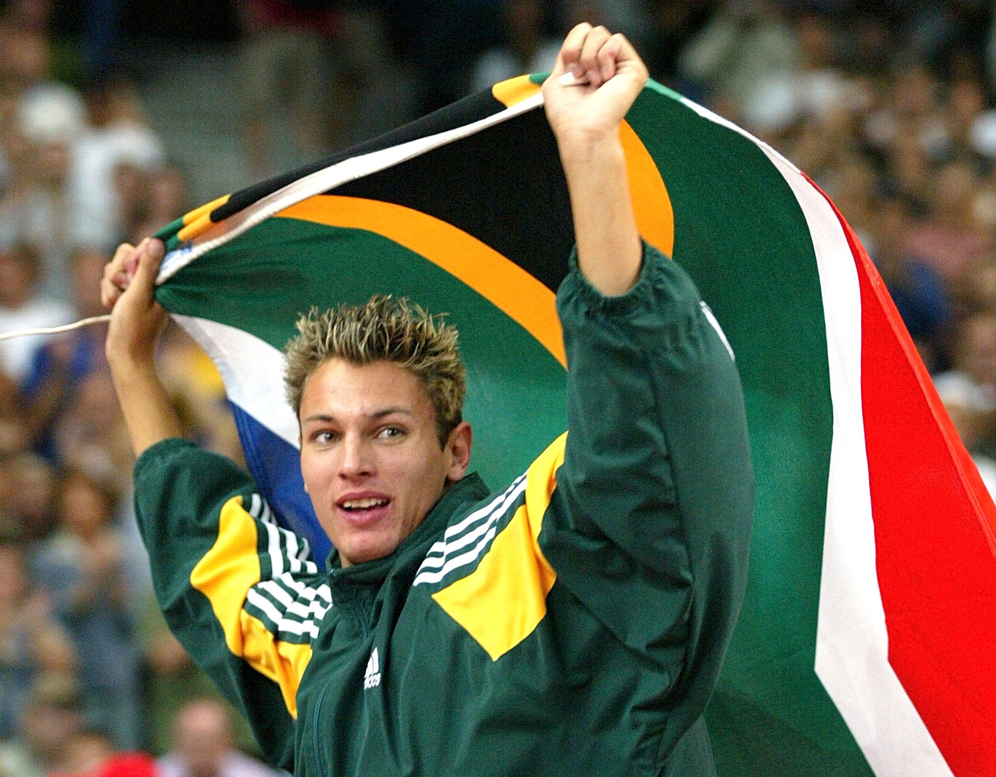 Jacques Freitag won world gold in 2003 but has been found dead at the age of 42
