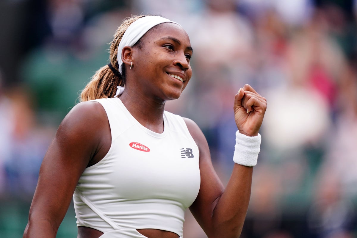 Coco Gauff records rapid victory to breeze through Wimbledon second-round clash
