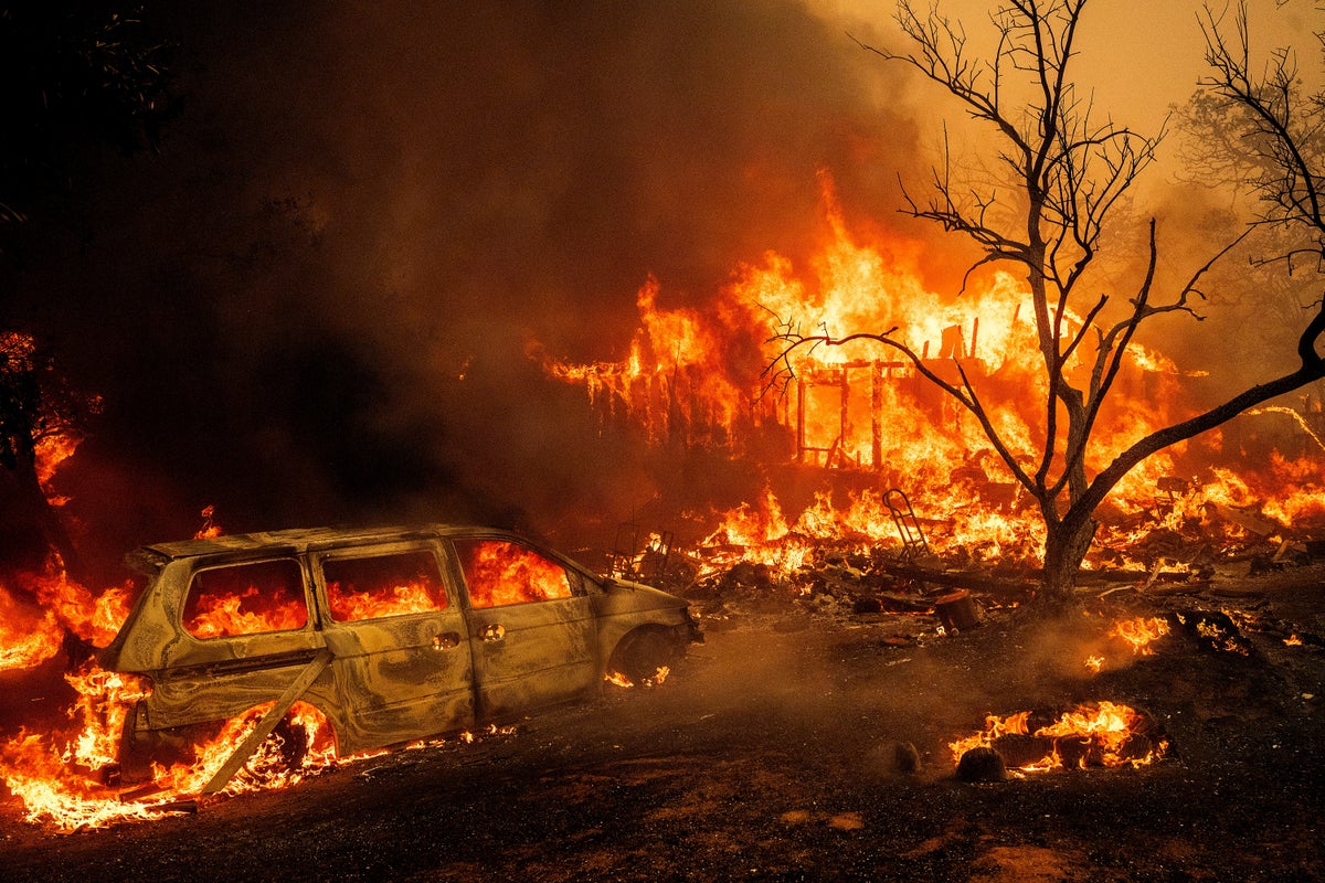 13,000 people ordered to evacuate as devastating wildfire rages across Northern California