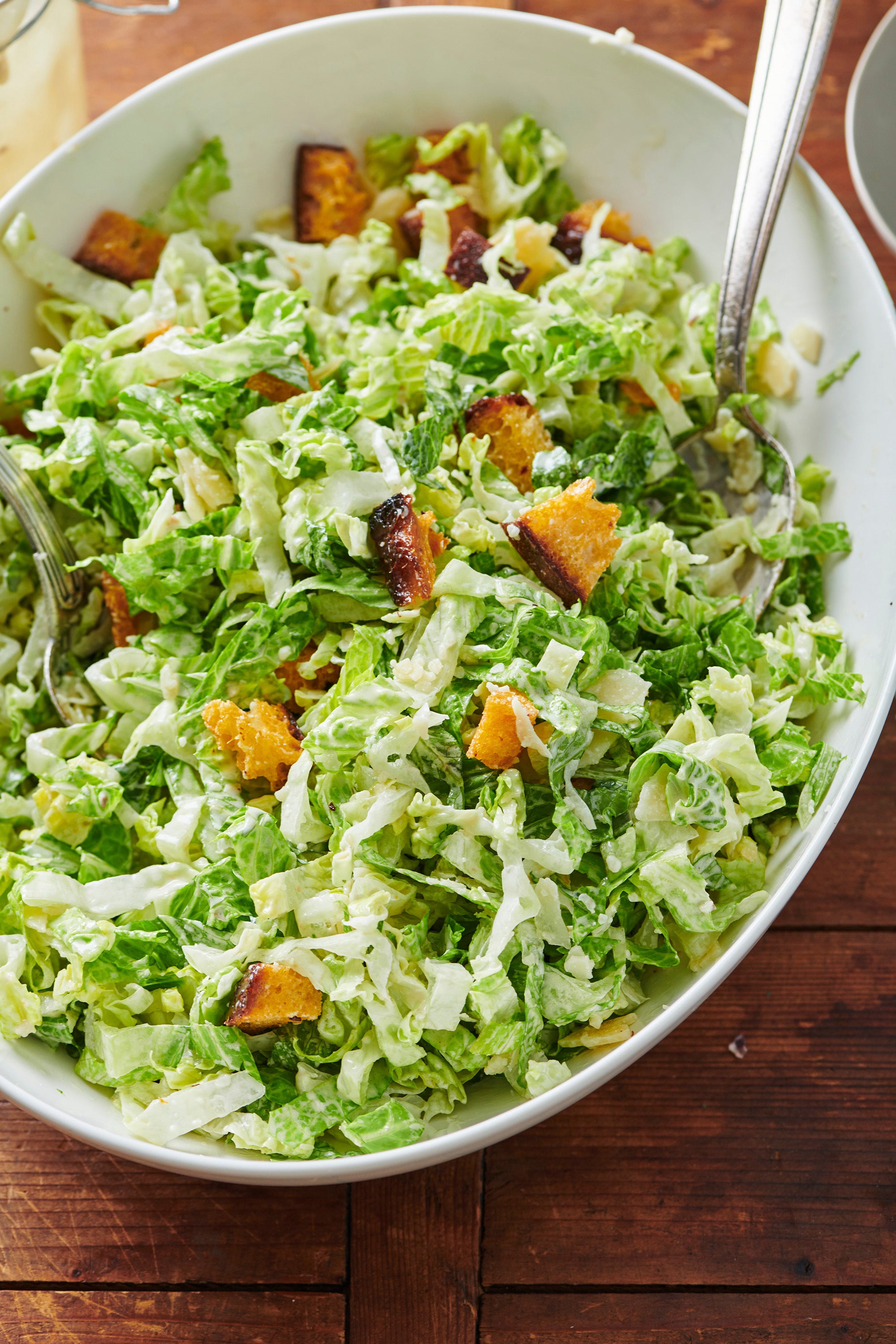 A Caesar salad