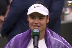 Wimbledon: Emma Raducanu on why she ‘couldn’t say no’ to playing mixed doubles with Andy Murray