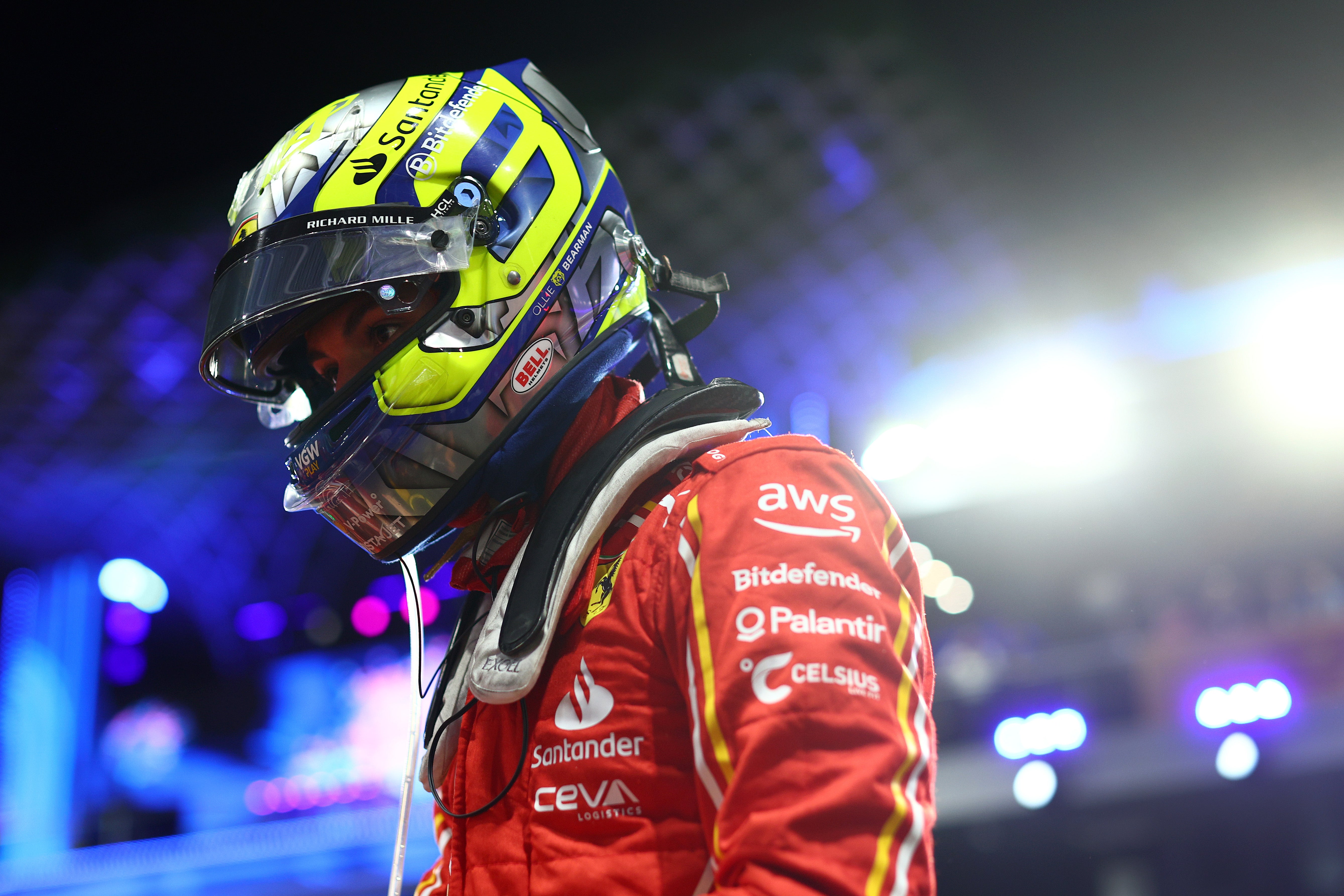 Bearman impressed after making his debut for Ferrari in Saudi Arabia in March
