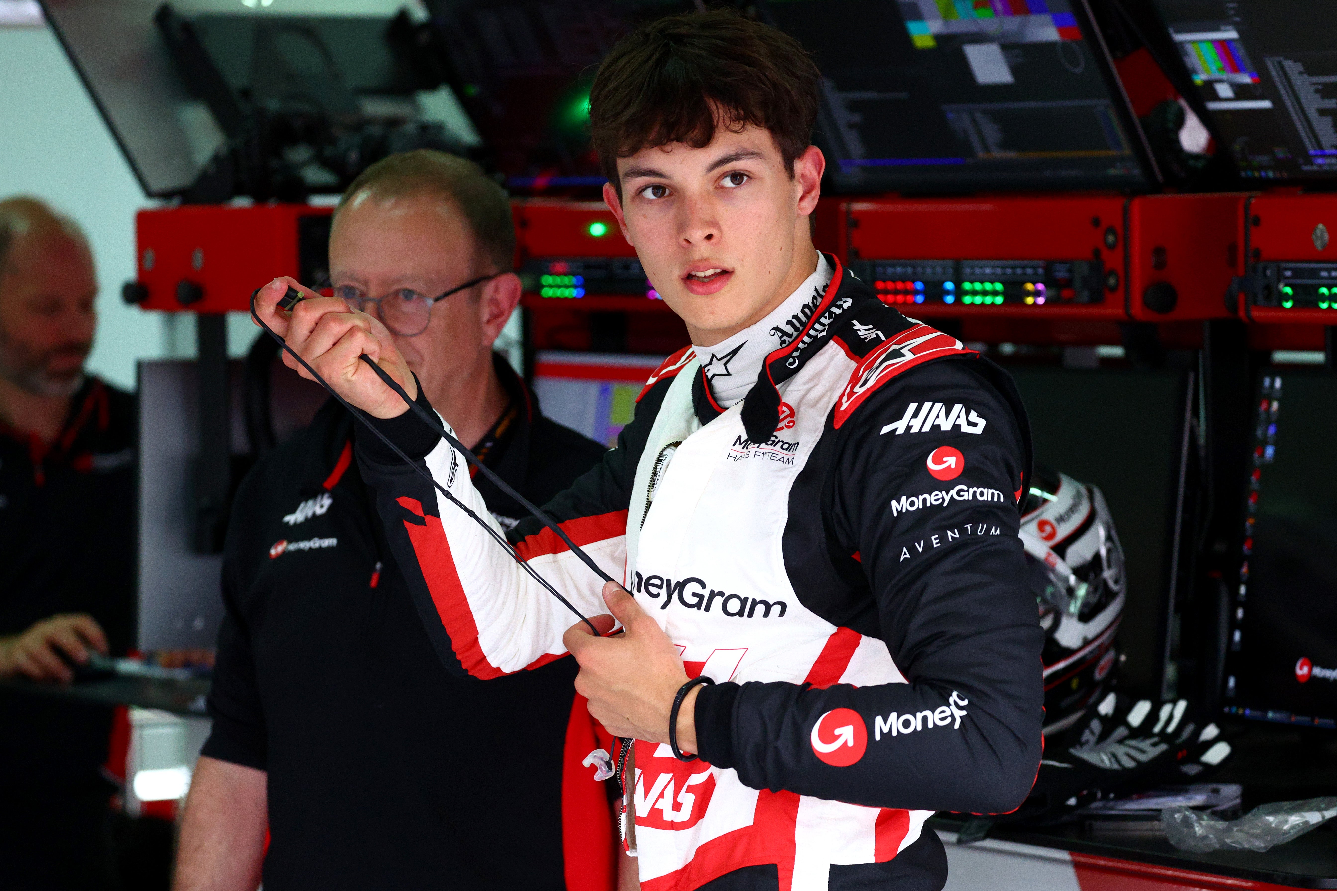 The 19-year-old has signed a multi-year contract with Haas