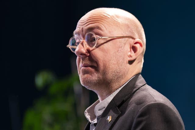 Patrick Harvie said other parties have ripped up their environmental commitments (Jane Barlow/PA)