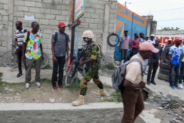 Haiti Kenya Police