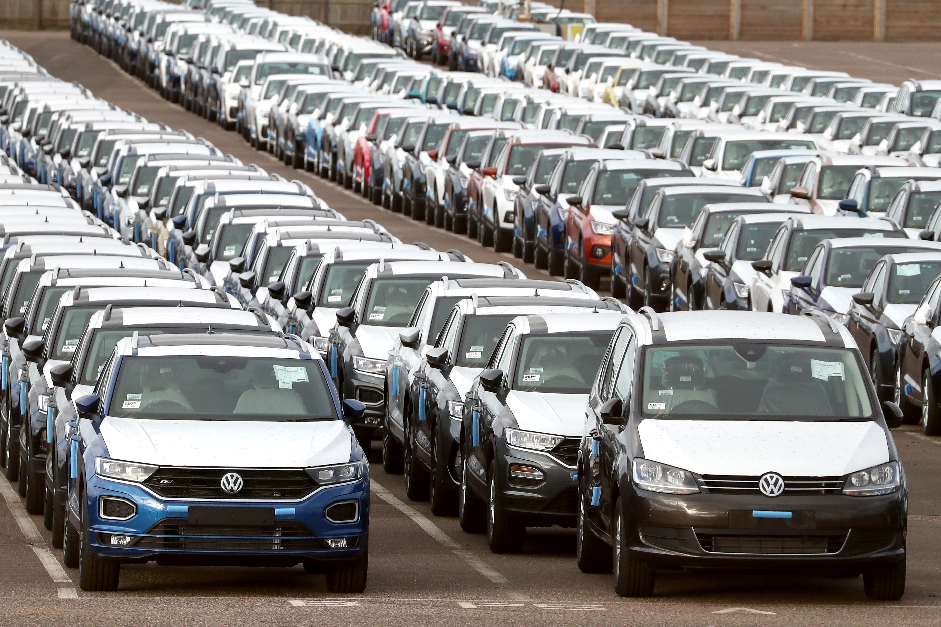 The SMMT said 67,625 new cars were registered by private consumers in June (Gareth Fuller/PA)