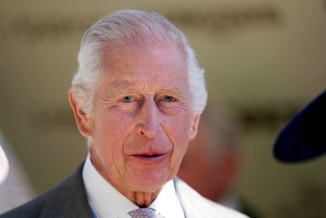 The King has expressed his condolences to those bereaved by Hurricane Beryl (John Walton/PA)