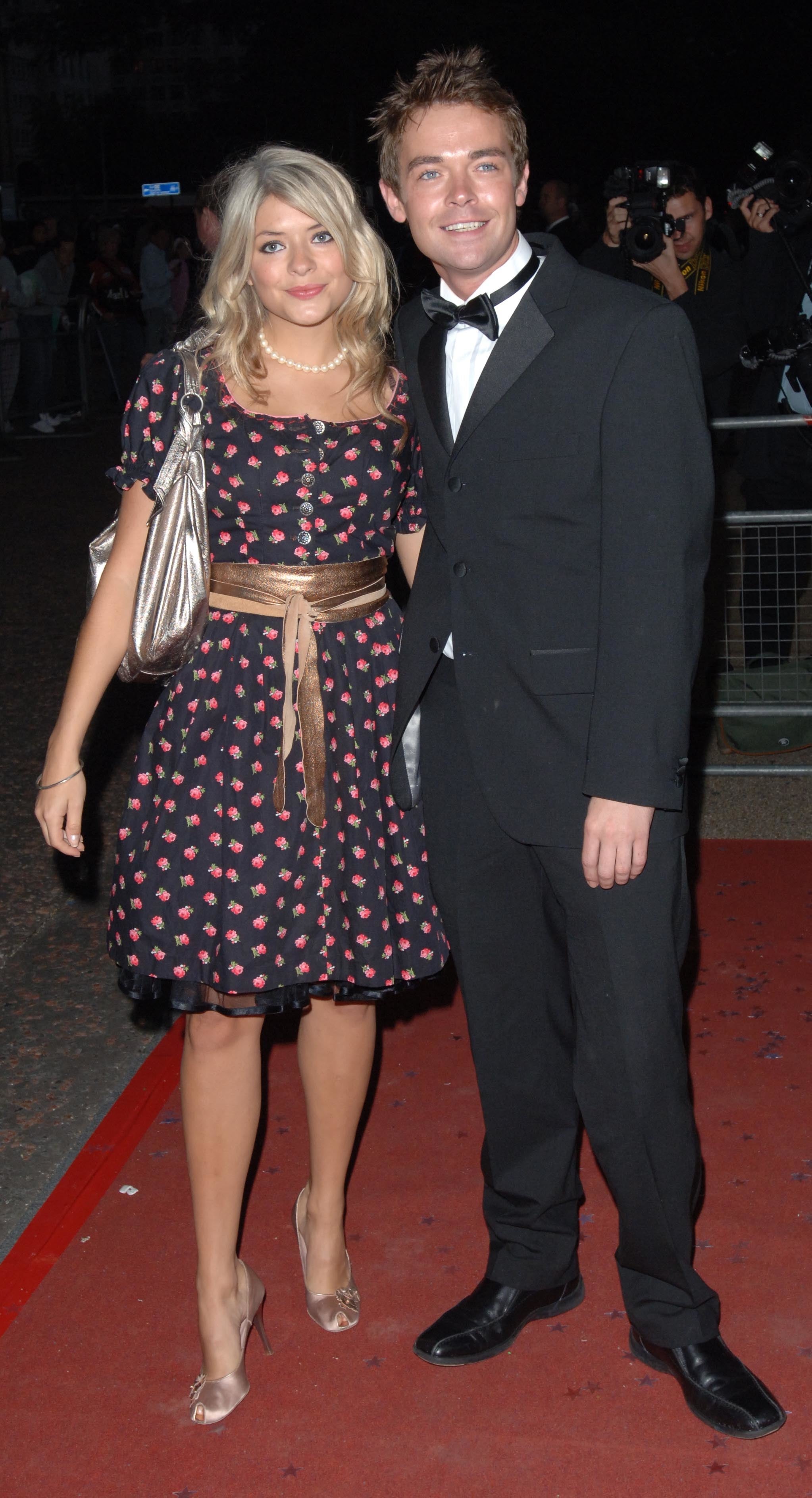 Holly Willoughby with Stephen Mulhern in 2005 (Steve Parsons/PA)
