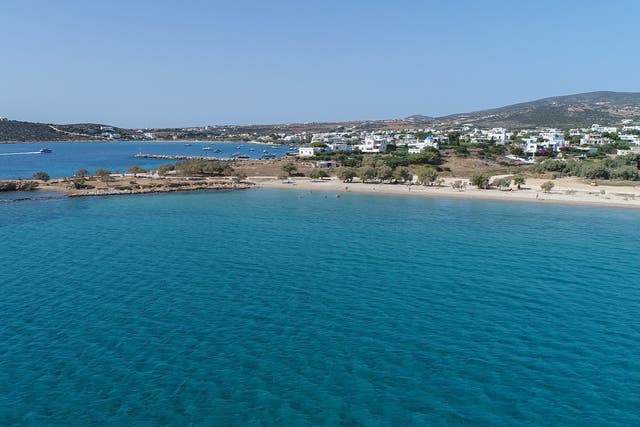 <p>The accident took place on the Greek island of Naxos</p>