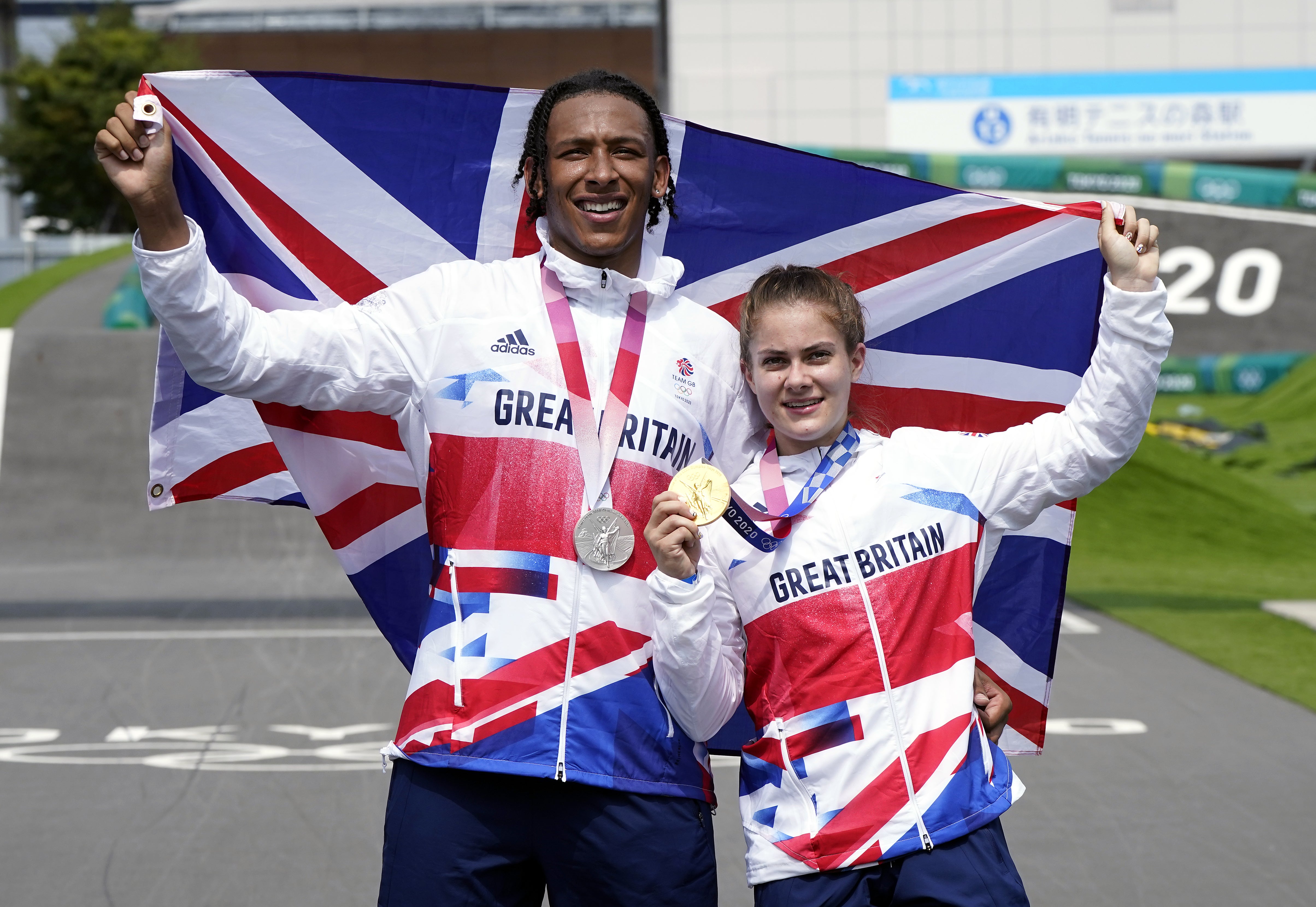 Whyte and Beth Shriever won silver and gold medals respectively in Tokyo (Danny Lawson/PA)